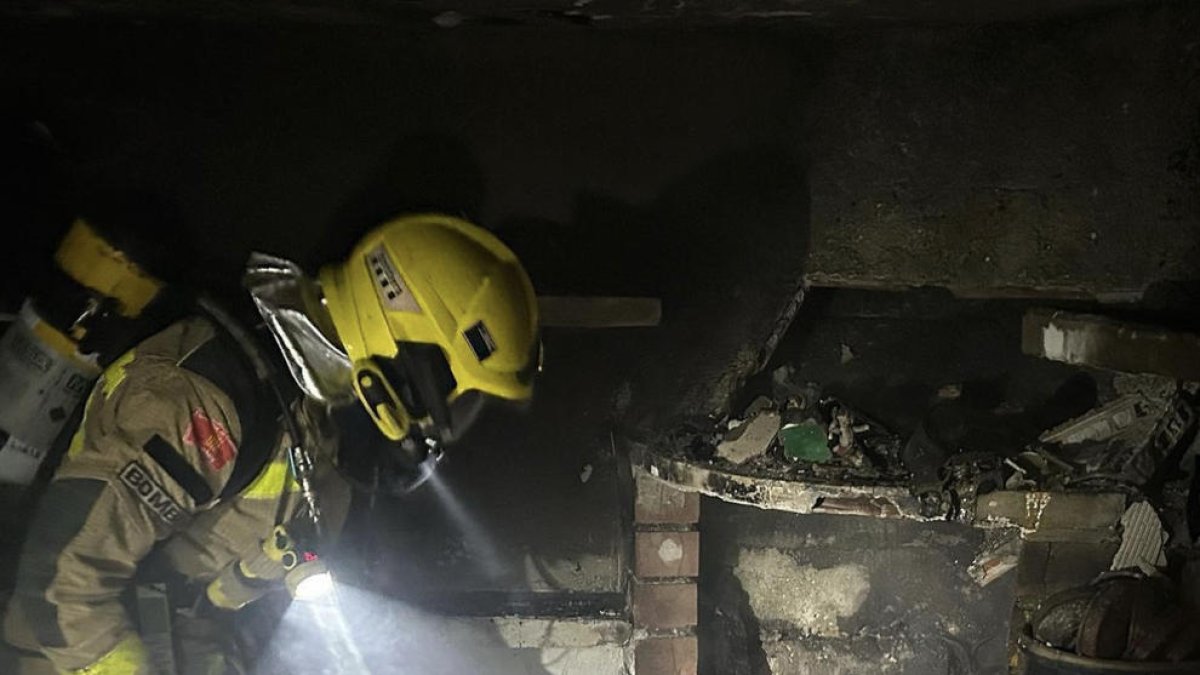 A Alfarràs, de matinada, es va cremar un rebost.