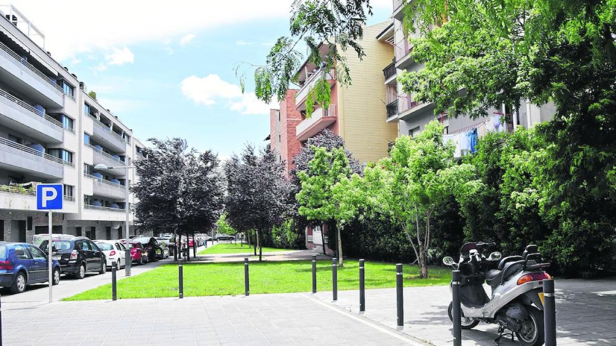 La plaça Codina de la Seu d’Urgell.