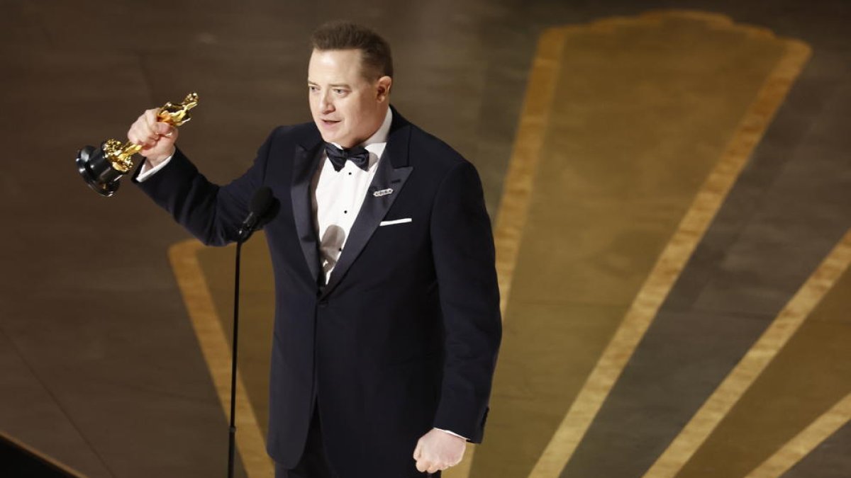 Brendan Fraser guanya l'Oscar al millor actor pel seu paper a