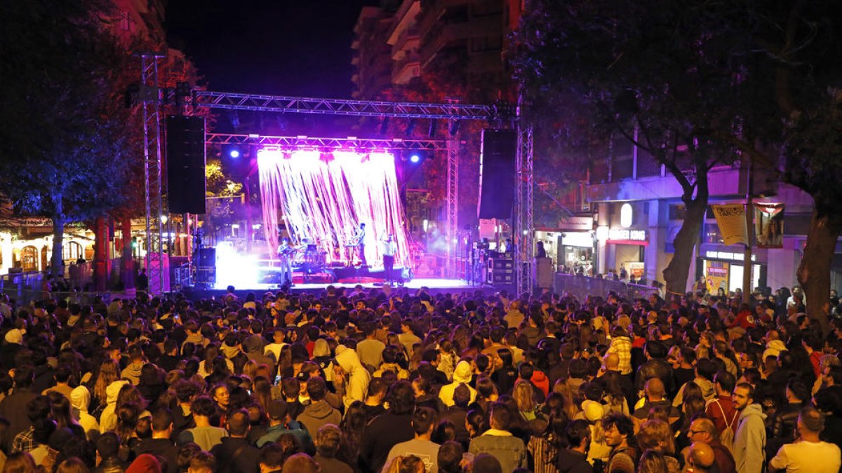 Un concierto del grupo Manel en Lleida.