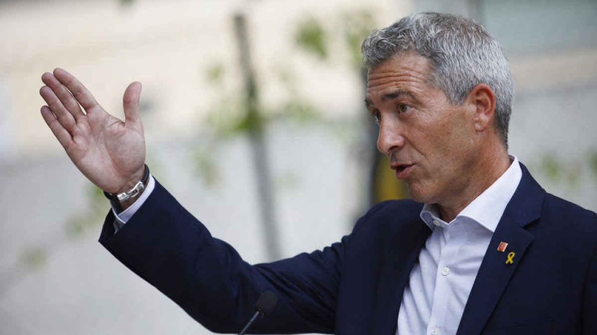 El conseller de Educación, Josep Gonzàlez-Cambray.