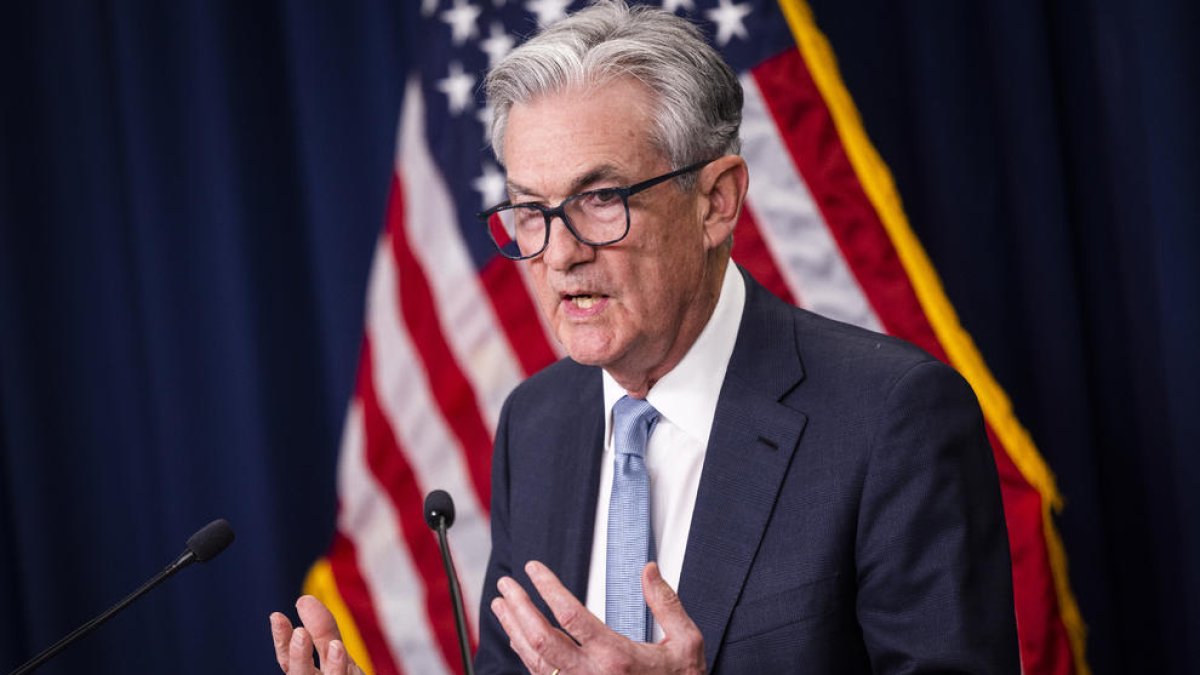 El presidente de la Reserva Federal (Fed) de EE.UU., Jerome Powell.