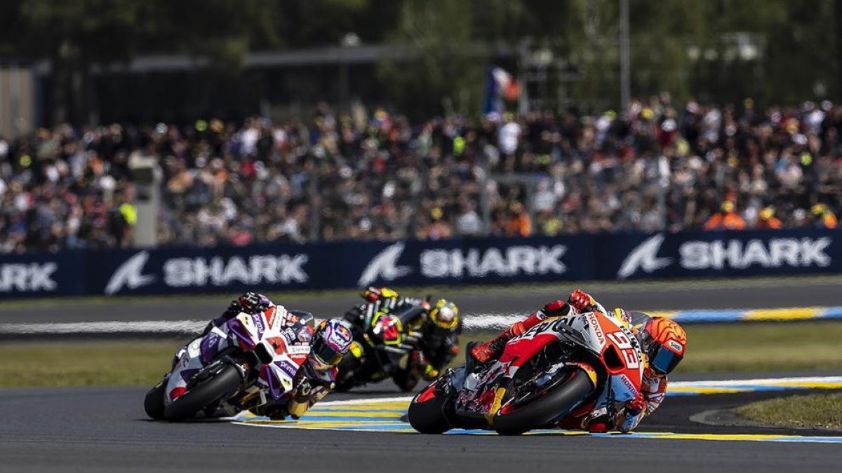 Marc Márquez al Gran Premi de França.