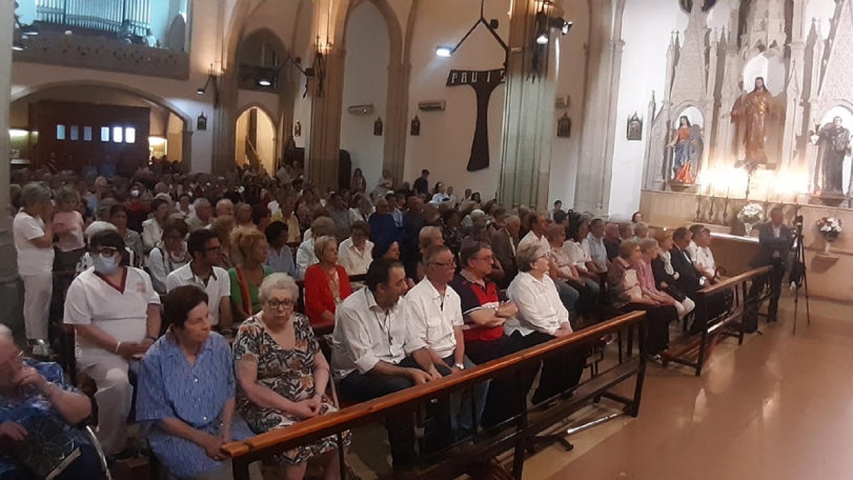 El santuario de los ‘Frarets’, en Vila Antònia, reabrió ayer de forma excepcional.