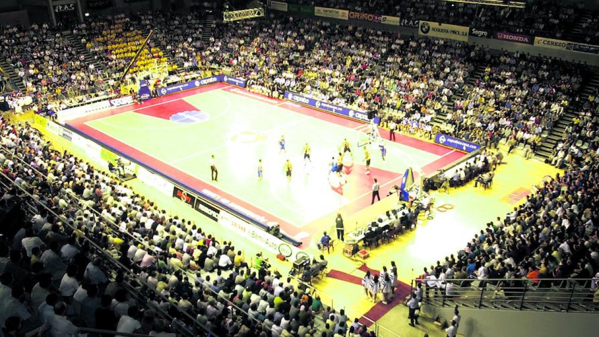 Imatge d’un partit d’ACB al Barris Nord.