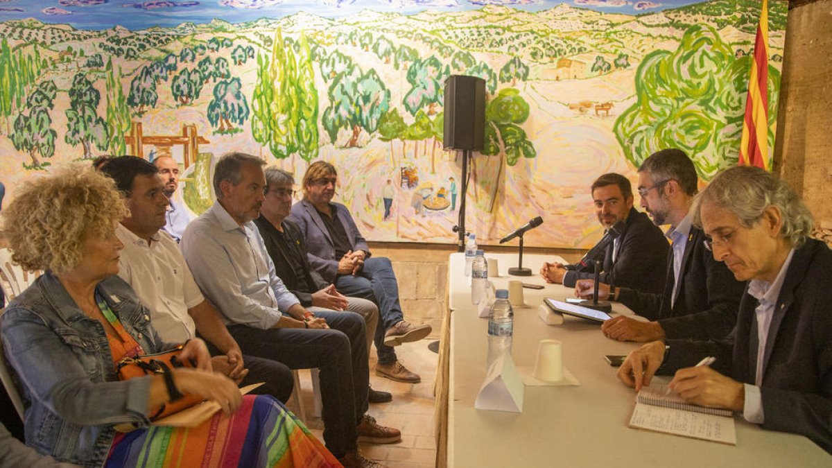 Presentació de l’Agenda Rural del Govern a Belianes.