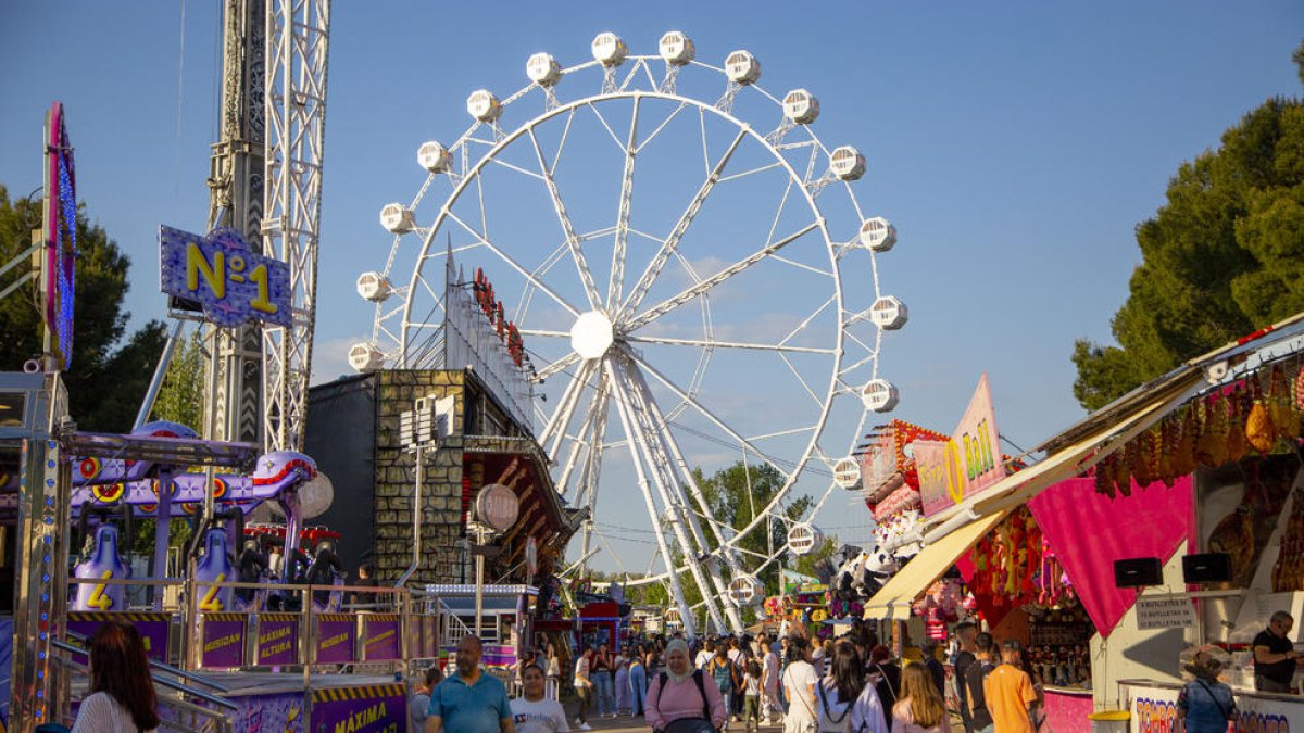 El maig de l’any passat van acollir la nòria més gran d’Espanya.