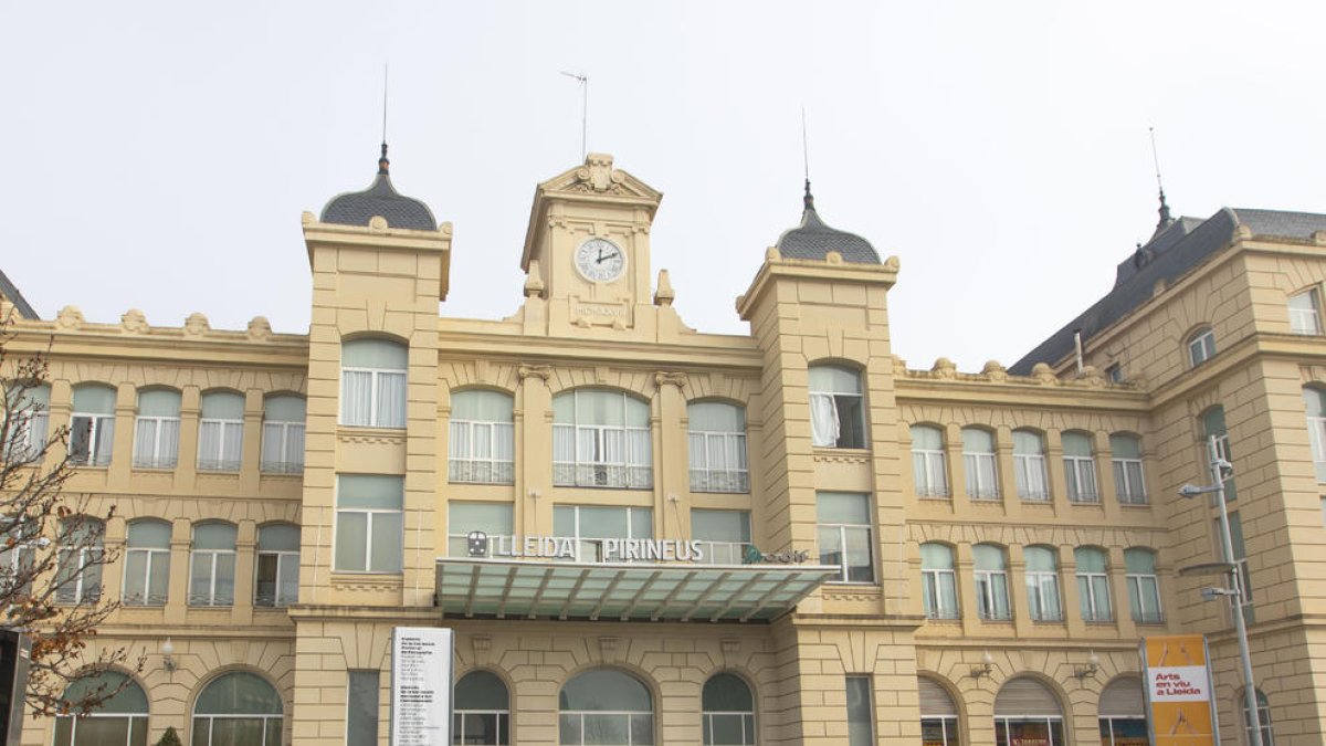 Imagen de archivo de la estación de trenes Lleida-Pirineus.
