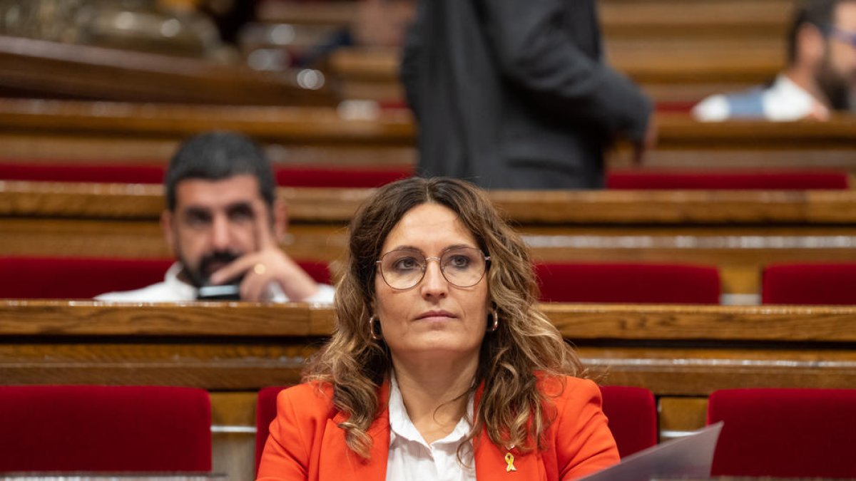 La consellera de Presidencia de la Generalitat, Laura Vilagrà.