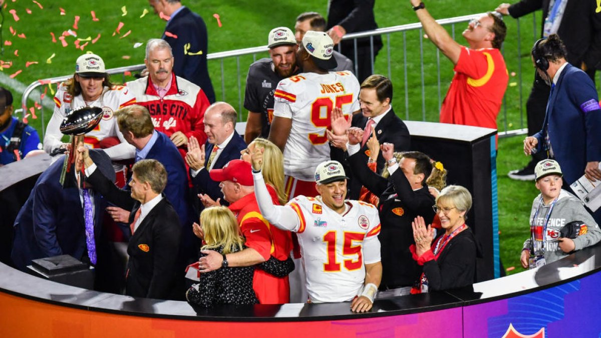 Els Kansas City Chiefs, campions després de remuntar als Eagles