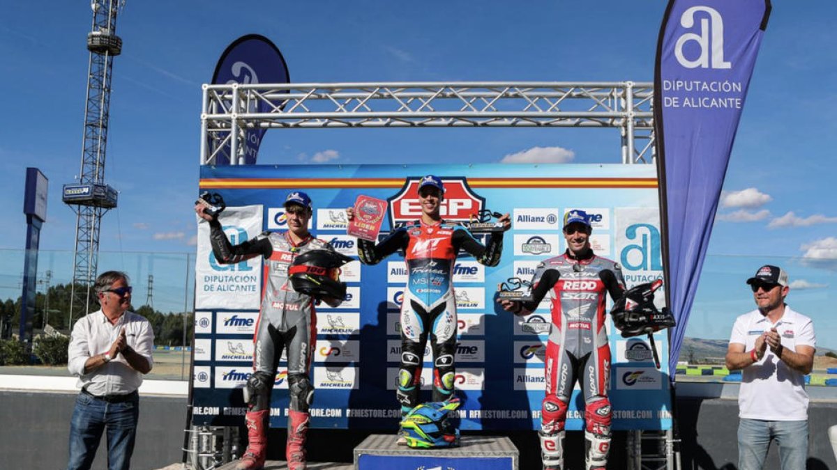 Moreira no falla en el Estatal de Supermoto