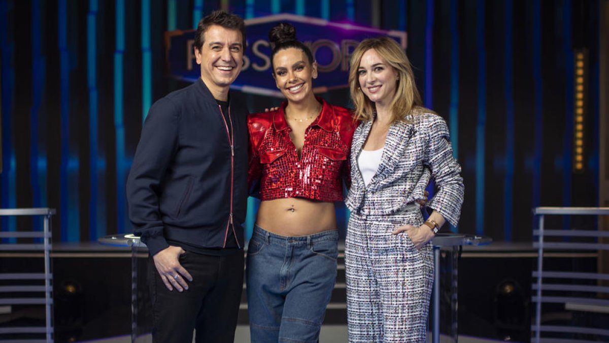 Javier Veiga, Pedroche i Marta Hozas.