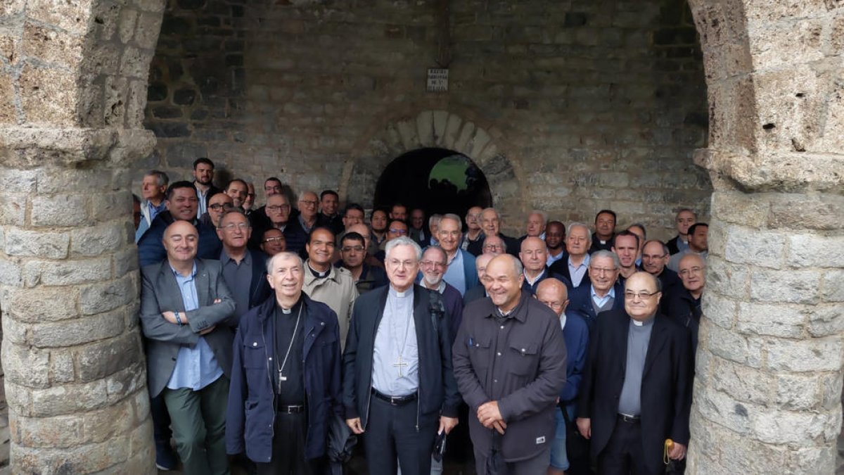 Al acto también asistieron los obispos de Lleida y del Urgell, Salvador Giménez y Joan-Enric Vives.