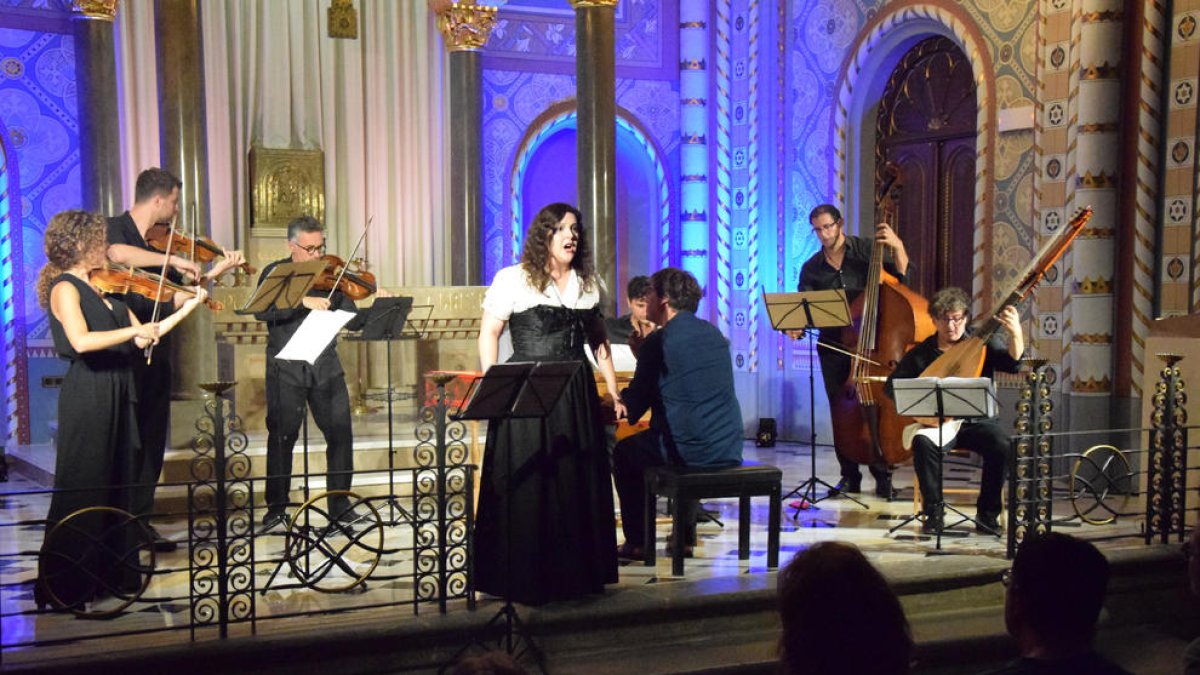 La soprano Aurora Peña, divendres al Seminari de la Seu.