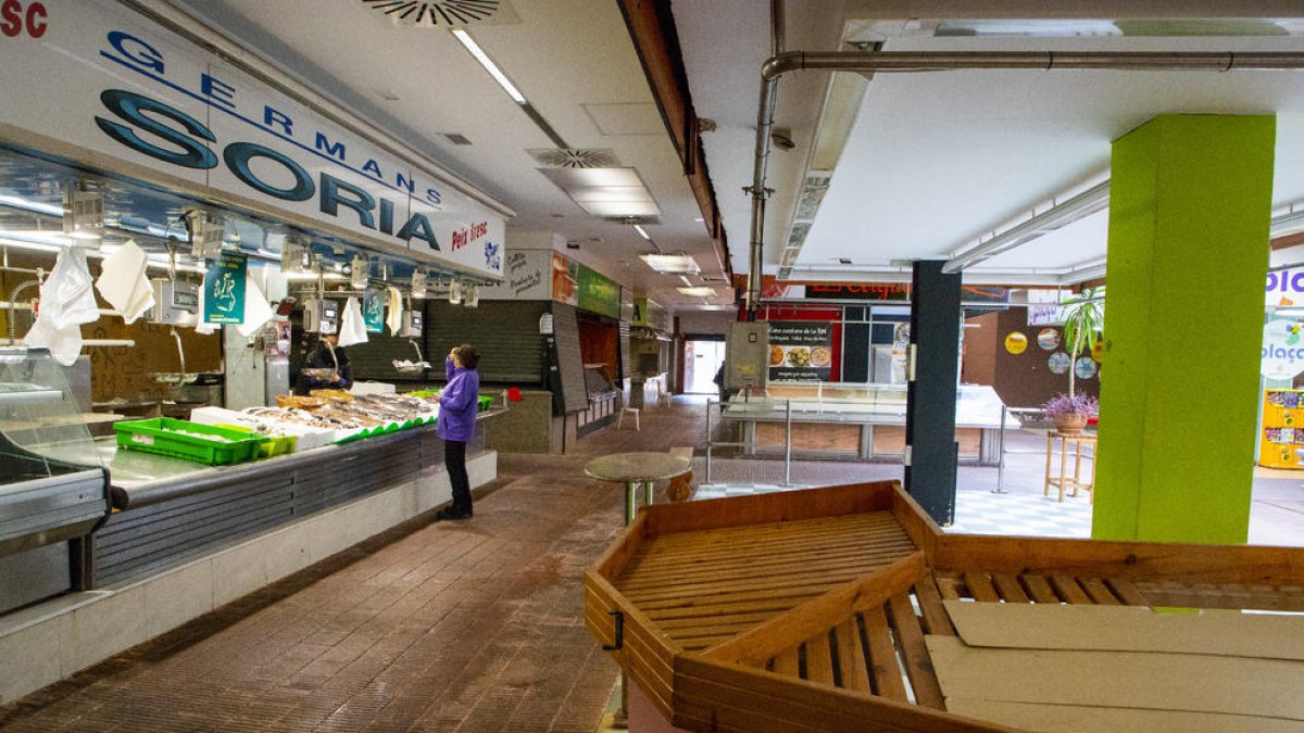 La gran mayoría de las paradas están cerradas.