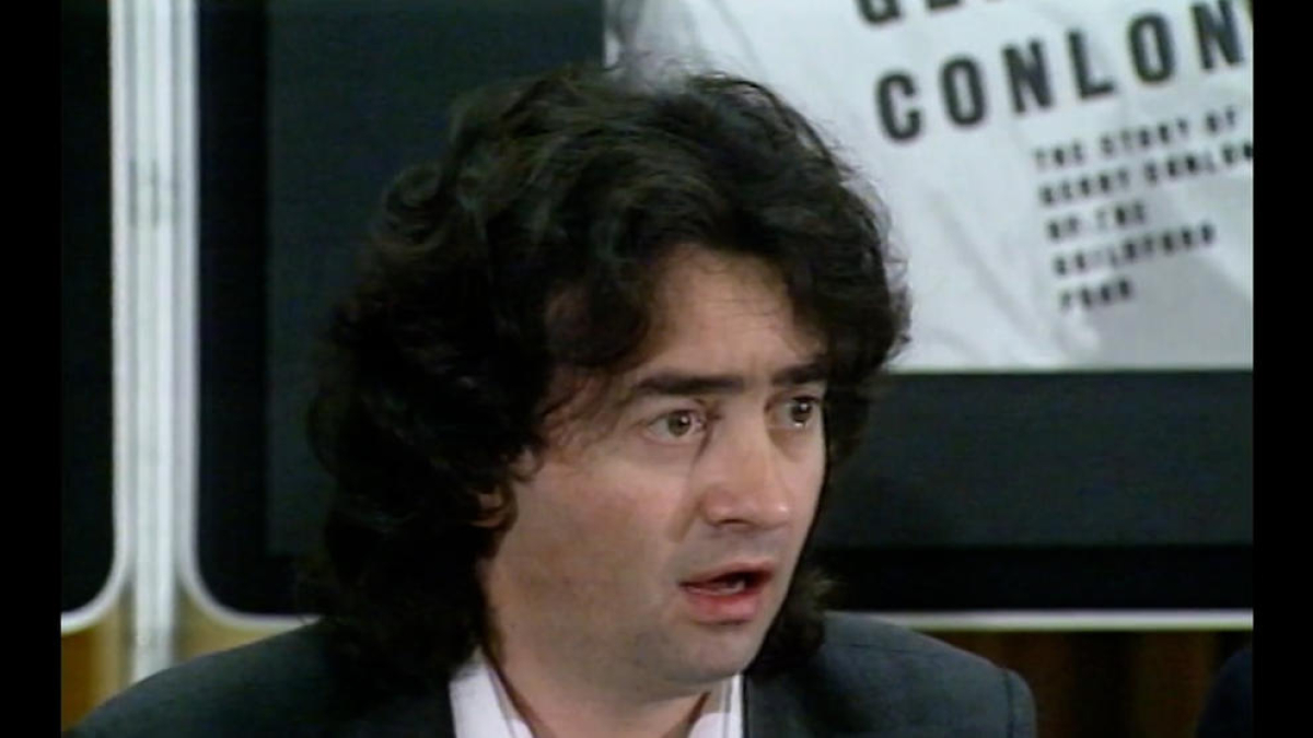 Gerry Conlon va ser acusat per un atemptat a Irlanda del Nord.