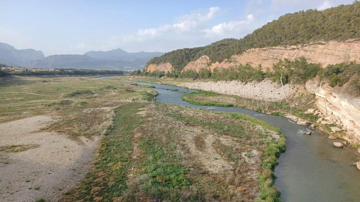 El pantà de Rialb.