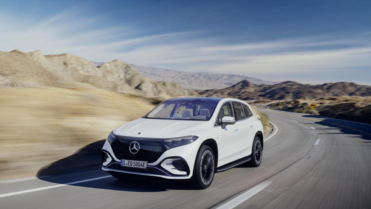 El SUV elèctric Mercedes EQS arribarà a Europa al desembre