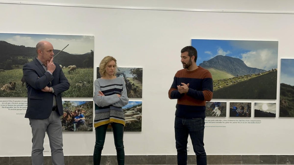 Jordi Borràs mostra la seua visió del territori a la sala L'Estudi'76 de Balaguer