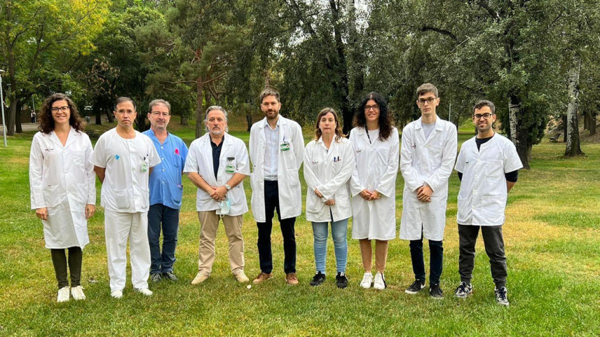 Profesionales del hospital Arnau de Vilanova y del IRBLleida que forman parte del proyecto.