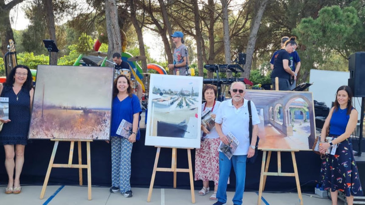 Primer concurs de pintura ràpida Fundació Sorigué al Col·legi Claver