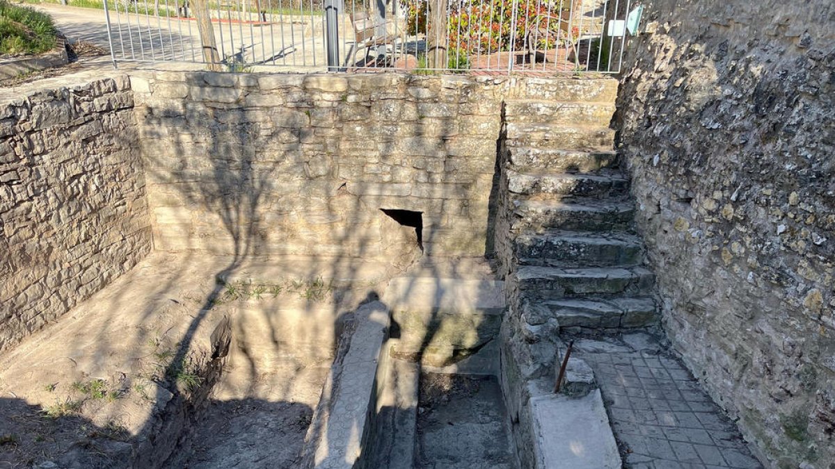 Los lavaderos del núcleo agregado de Gospí, en Sant Ramon.