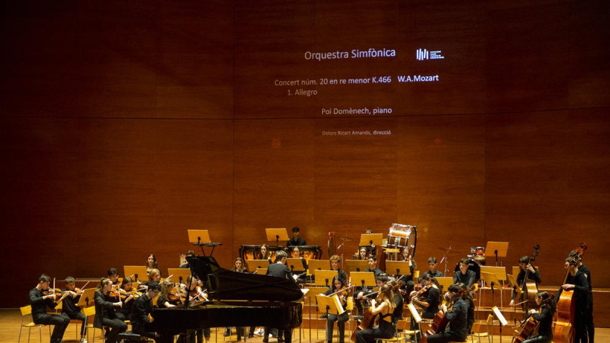Concert nadalenc d'alumnes del Conservatori a l'Auditori