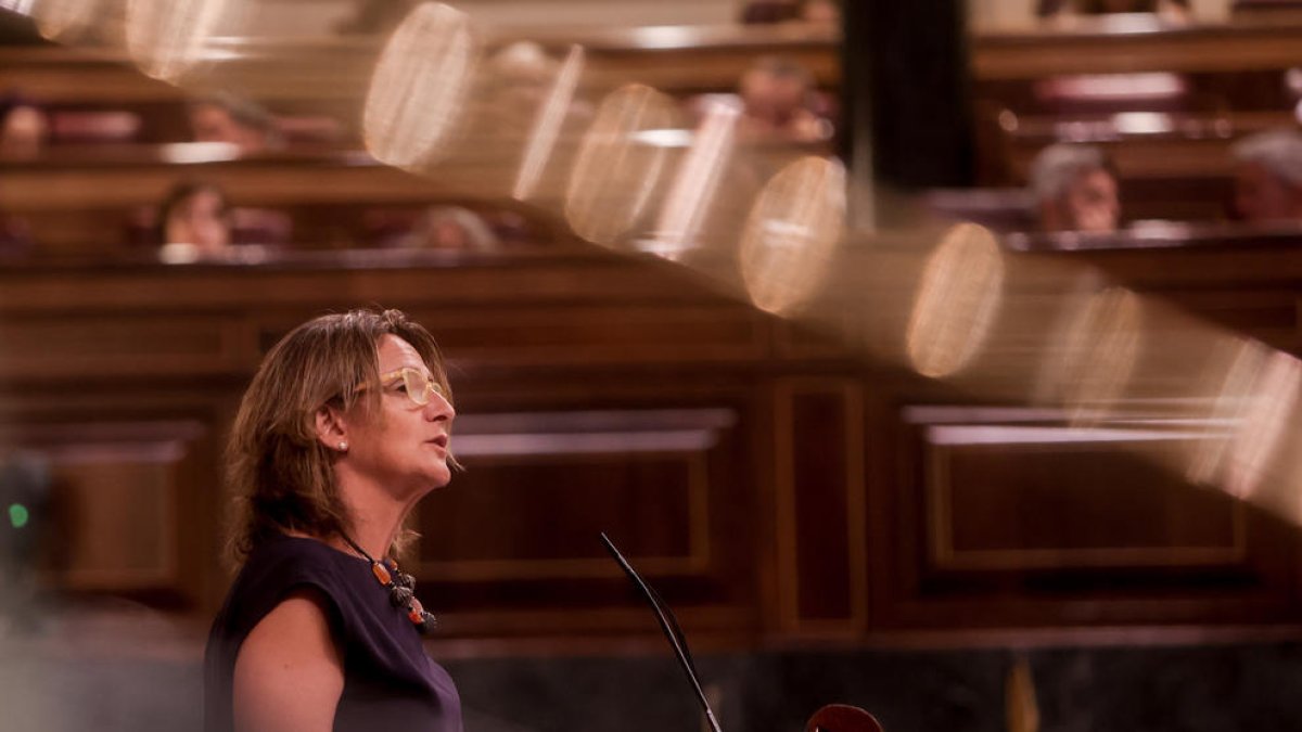 La vicepresidenta y ministra para la Transición Ecológica y el Reto Demográfico, Teresa Ribera.