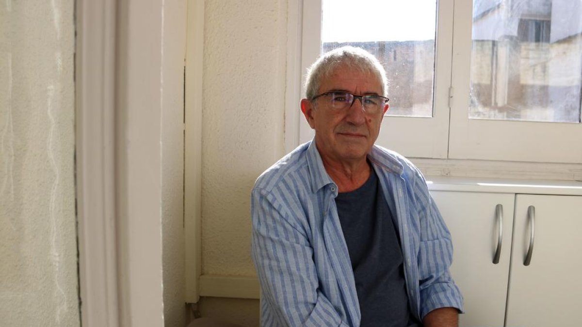 Joan Ollé en la sede del espacio Canuda 26.