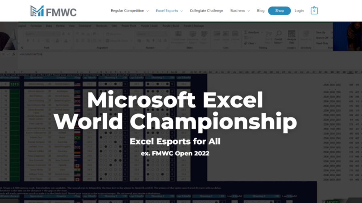 Com? Campionat Mundial d'Excel?