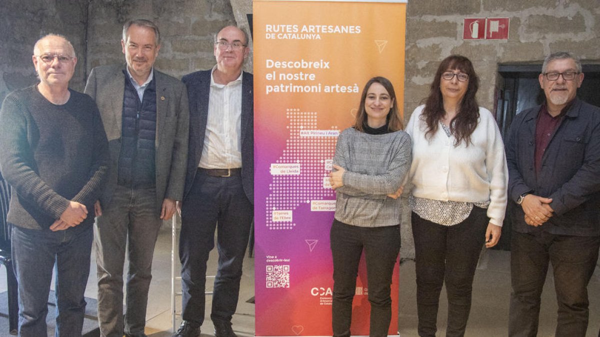 El Castell de Verdú acogió la presentación de esta iniciatvia del Consorci de Comerç, Artesania i Moda.