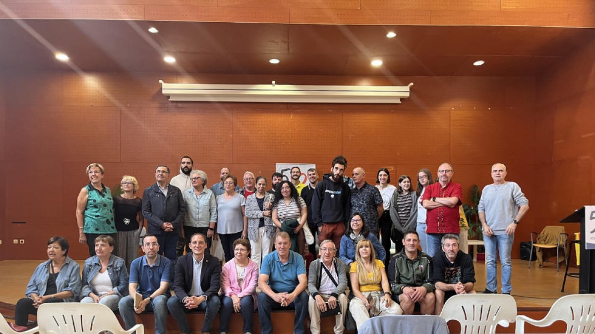 Momento del final de la jornada participativa, que acabó con una exposición de las conclusiones.