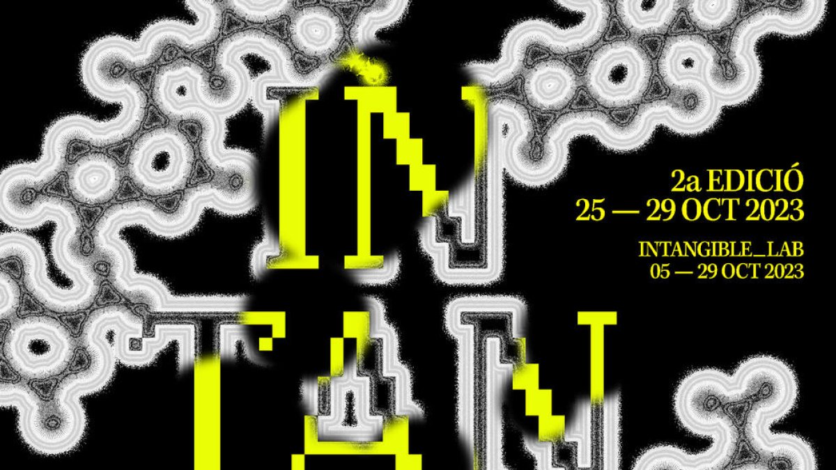 Cartell del festival Intangible.