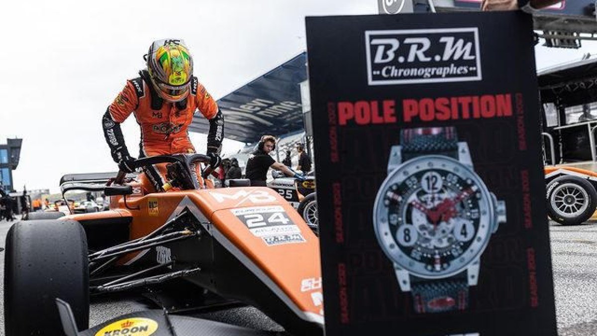 Podio de Boya en la Eurocup-3