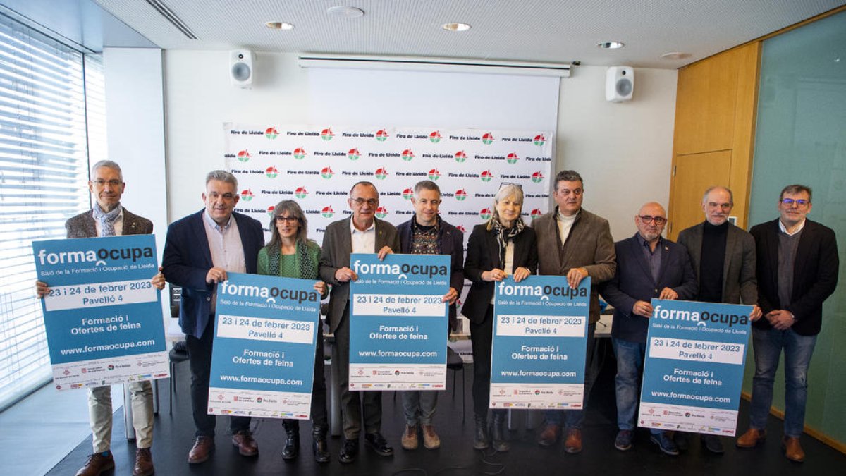 La presentación de la feria FormaOcupa.