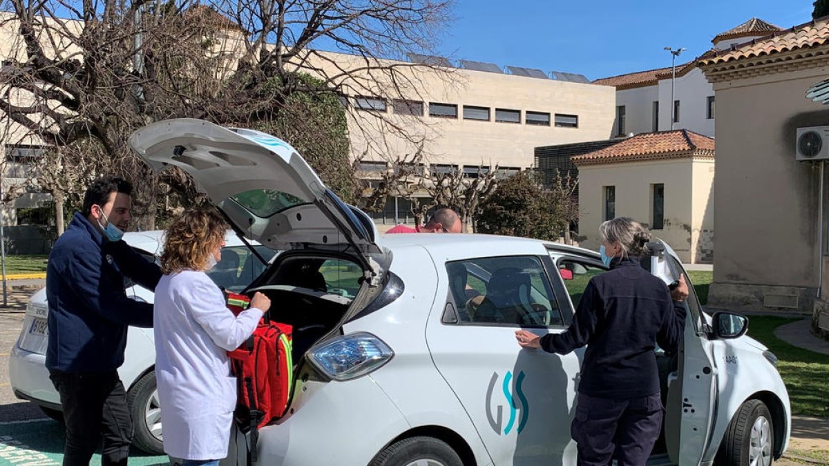 Un dels equips del projecte ADIC.