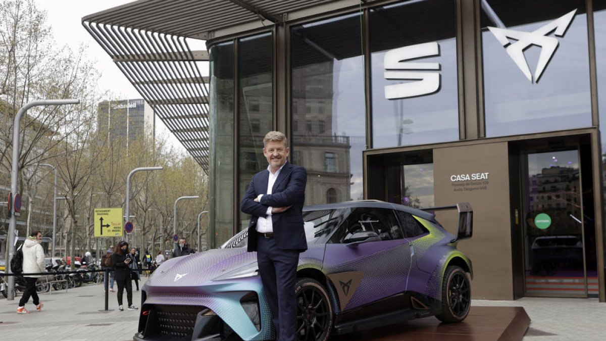 El president de Seat, Wayne Griffiths, va explicar que la planta tindrà 64.000 metres quadrats.