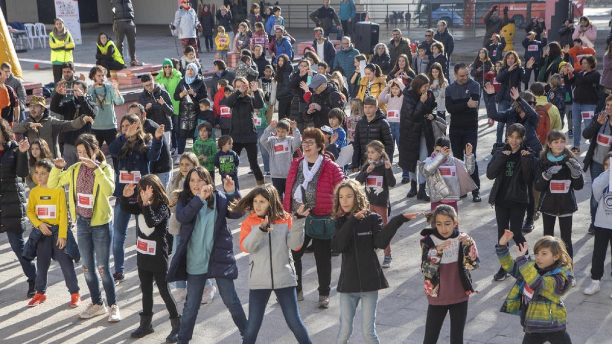 Las comarcas leridanas se volcaron con esta iniciativa solidaria.