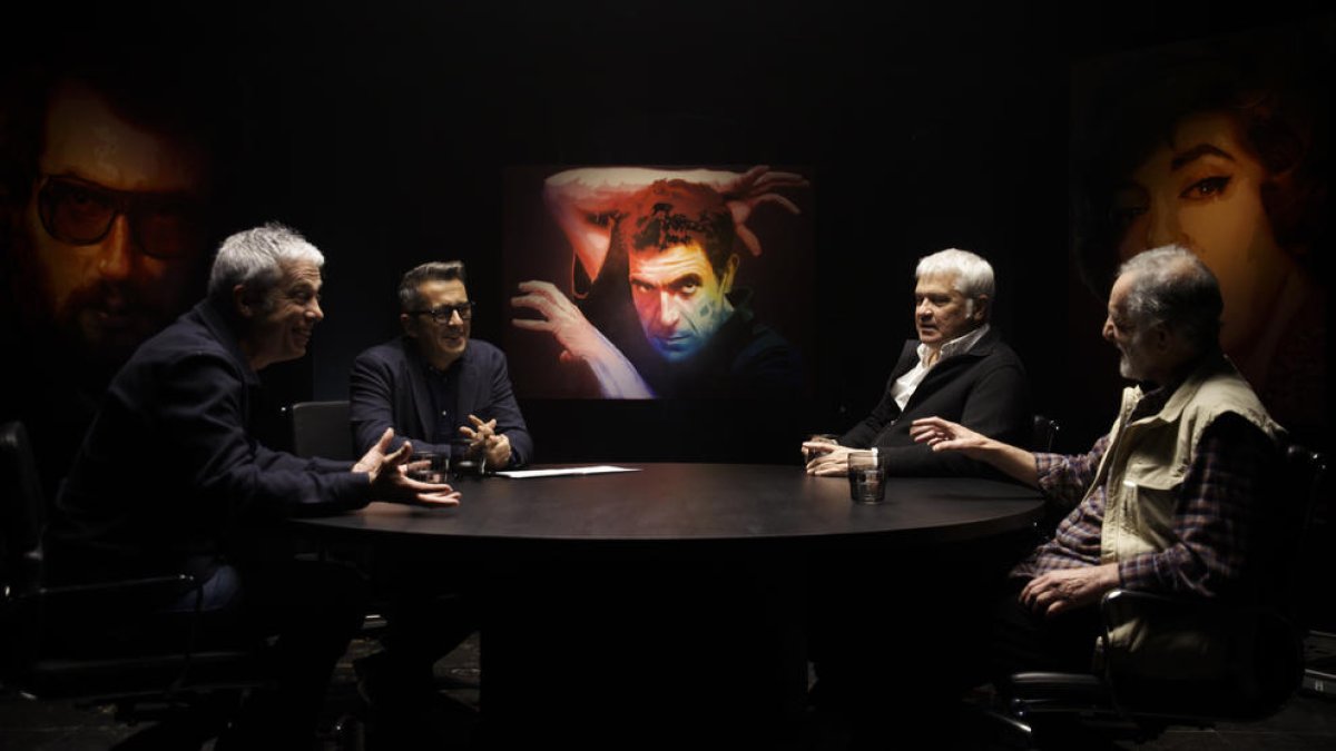 Buenafuente abre una tertulia en torno a Rubianes en el estreno.