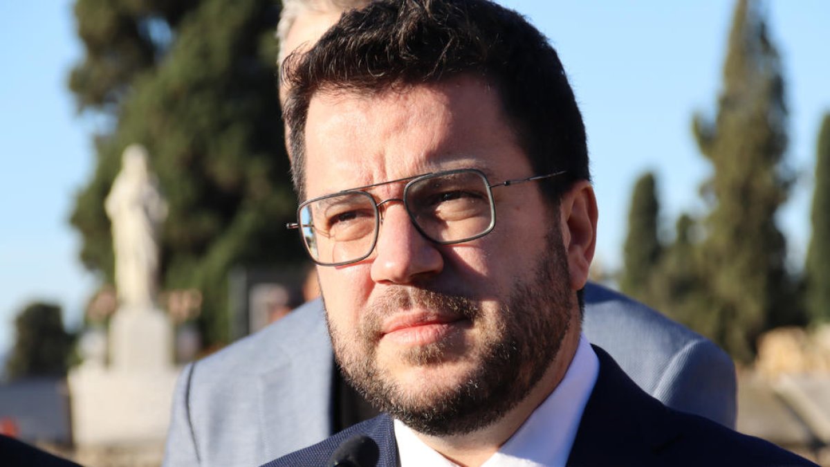 El president de la Generalitat, Pere Aragonès.