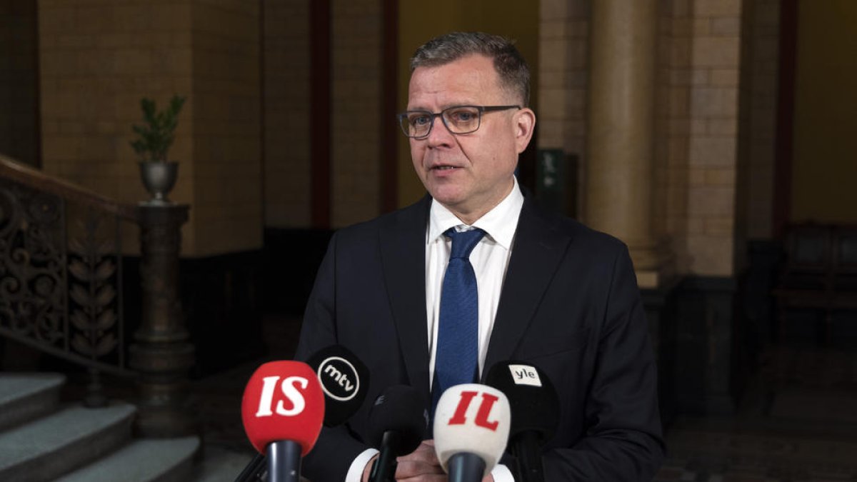Petteri Orpo, líder del partido conservador Kokoomus.