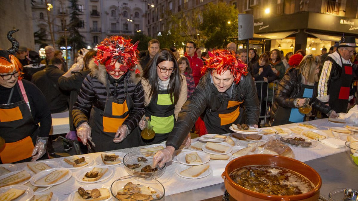 Imatge d'arxiu de la tradicional Tupinada. 