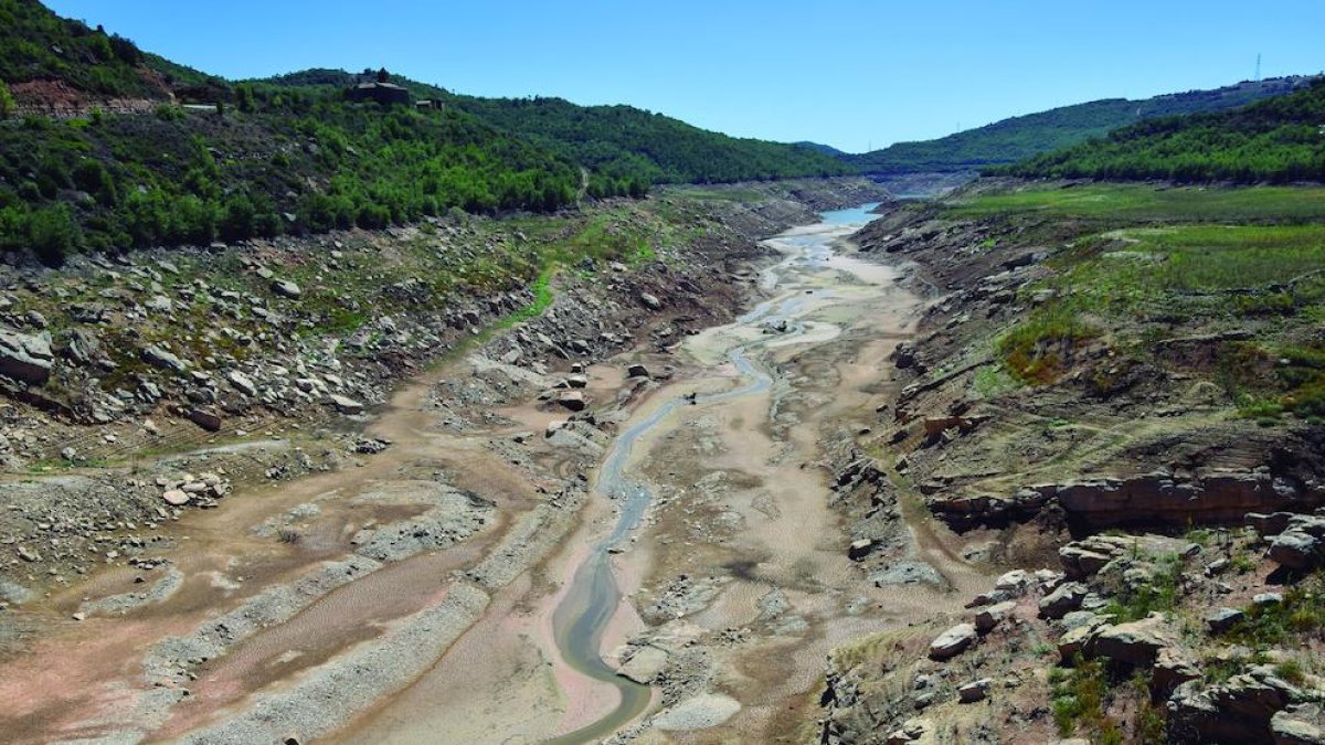 Un any de sequera i una conca del Segre molt afectada