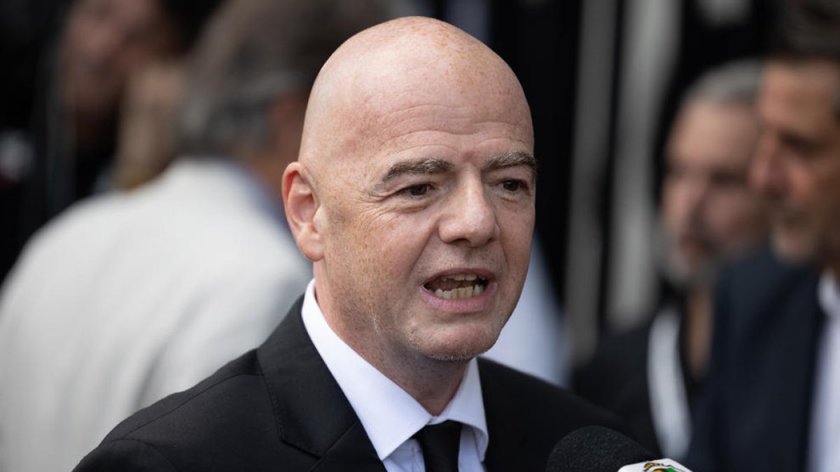 Gianni Infantino, fue reelegido ayer presidente de la FIFA.