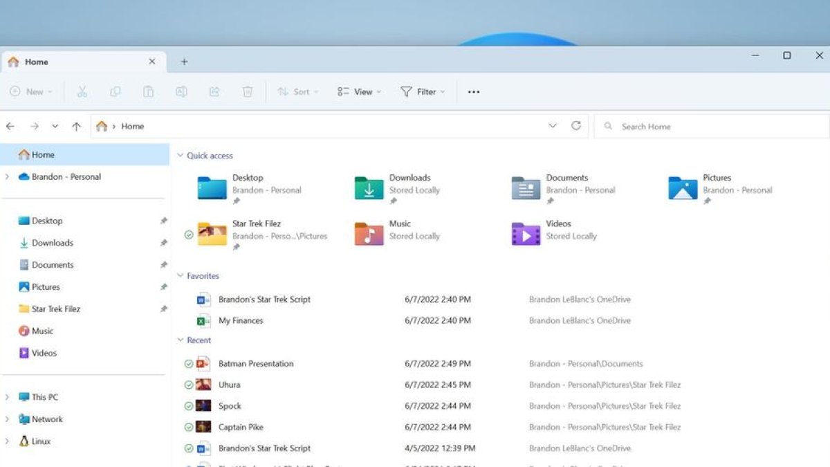Arriben les pestanyes a Windows