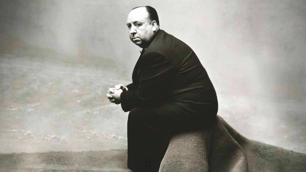 El cineasta Alfred Hitchcock.