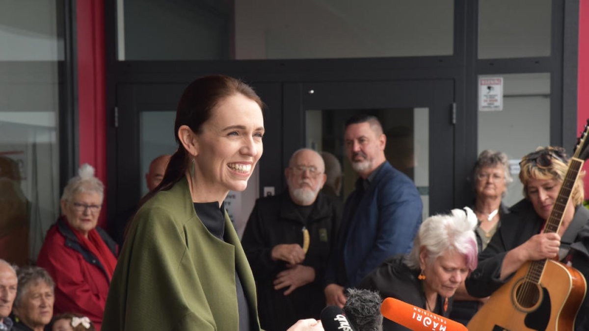La primera ministra de Nueva Zelanda, Jacinda Ardern.