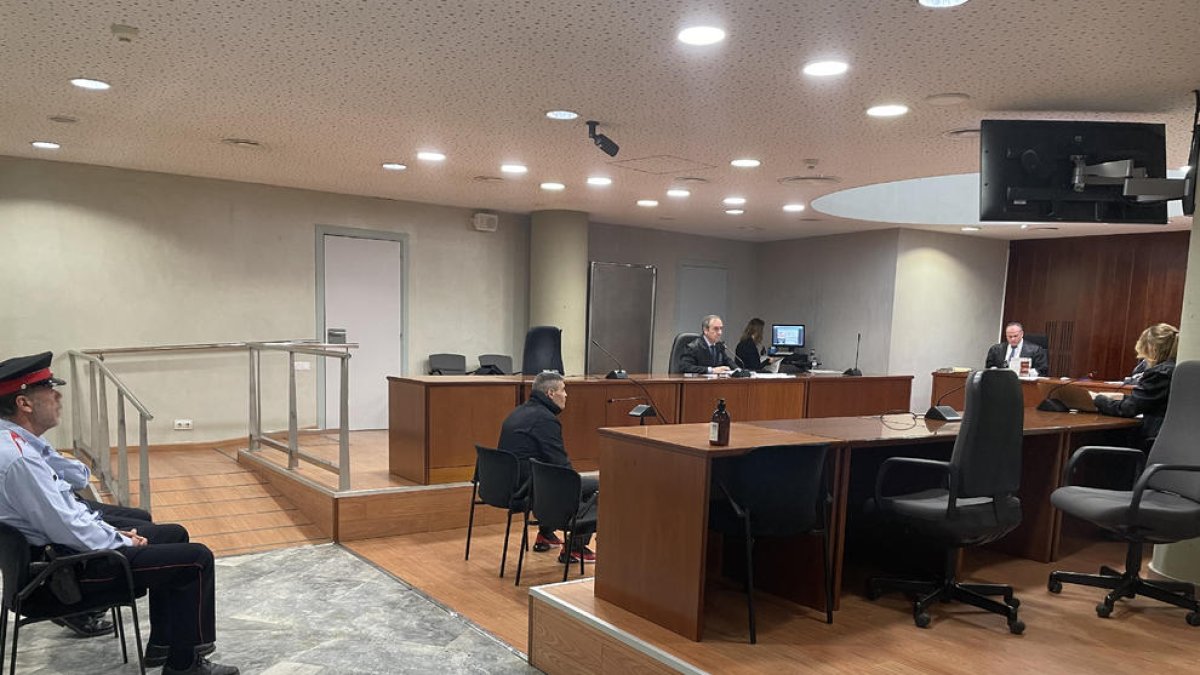 El acusado, en noviembre.