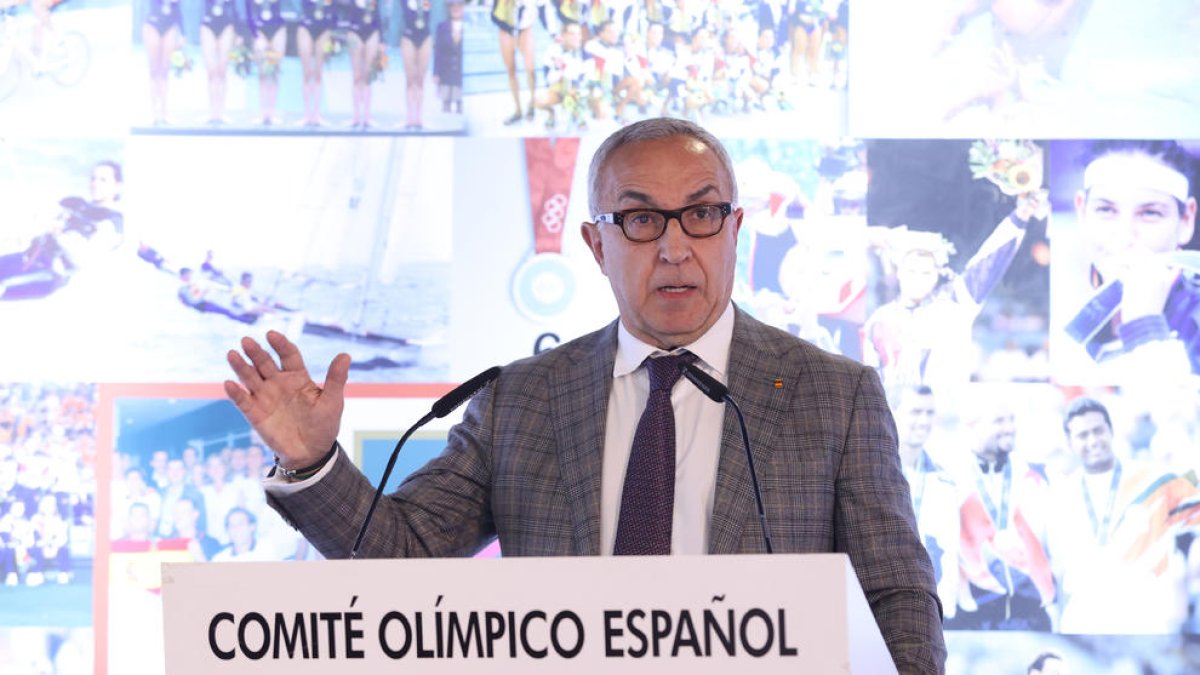 Alejandro Blanco, president del Comitè Olímpic Espanyol, va anunciar una roda de premsa per avui.