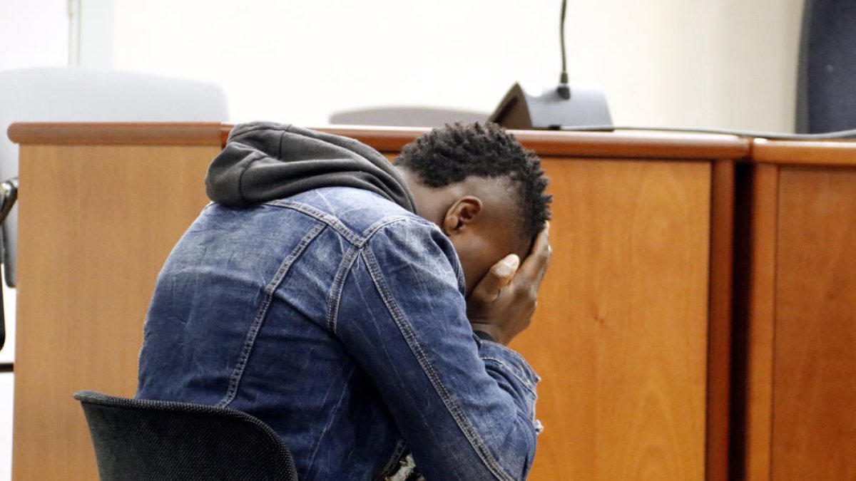 L’acusat durant la celebració del judici el gener passat a l’Audiència de Lleida.